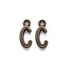 Tibetan Style Alloy Pendants TIBE-S108-108C-AB-NR-1