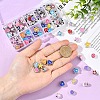 10 Styles CCB Plastic European Beads CCB-YW0001-80-5