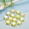 Eco-Friendly Transparent Acrylic Beads TACR-YW0001-01C-6
