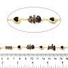 Handmade Brass Heart Link Chains CHC-L053-03G-2