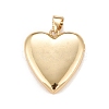 Brass Micro Pave Cubic Zirconia Locket Pendants KK-A161-47G-2