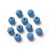 Unwaxed Natural Lava Rock Beads X-G-F325-8mm-A06-1