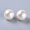 30MM Creamy White Color Imitation Pearl Loose Acrylic Beads Round Beads for DIY Fashion Kids Jewelry X-PACR-30D-12-2