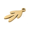 304 Stainless Steel Charms LS-STAS-S123-01G-07-2