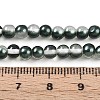 Baking Paint Transparent Glass Beads Strands DGLA-N011-4mm-07-4