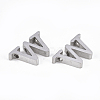 Tarnish Resistant 304 Stainless Steel Pendants STAS-T041-10-W-2