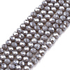 Electroplate Glass Beads Strands EGLA-A044-P2mm-A10-1