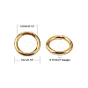 304 Stainless Steel Open Jump Rings LS-X-STAS-R060-5x0.7-2