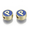 Alloy Enamel Beads ENAM-S122-028P-NR-2