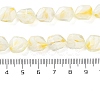 Handmade Gold Sand Lampwork Beads Strands LAMP-U001-01G-4