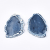 Half Drilled Resin Beads RESI-S374-24B-2