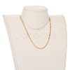 Brass Curb Chain Necklaces NJEW-JN02974-4