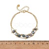 Brass Cable Chains Bracelets BJEW-JB14220-02-3