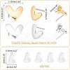 24Pcs Iron Stud Earring Findings FIND-UN0001-20-5