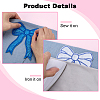 8Pcs Polyester Iron on/Sew On Patches DIY-PH0030-95-3