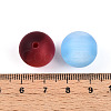 Frosted Resin Beads RESI-N042-16mm-06-3