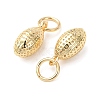 Brass Pendants KK-D019-14B-G-2