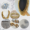 7 Styles Glass Twist Beads EGLA-AR0003-84A-5