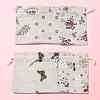 24Pcs 6 Colors Polycotton(Polyester Cotton) Packing Pouches Drawstring Bags ABAG-FS0001-12-7