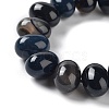 Natural Agate Beads Strands G-G021-03A-01-4