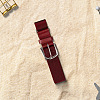 1Pc Imitation Leather & Polyester Elastic Softball Belts AJEW-CL0001-37B-3