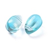 Transparent Glass Charms X-GGLA-M004-05B-02-3