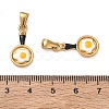 304 Stainless Steel Enamel Pendants SA-CBA7876-21G-3