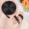 Flat PU Imitation Leather Cord LC-WH0006-05D-02-3