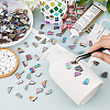 600G Irregular Glass Cabochons DIY-BC0005-93-3