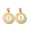 Ion Plating(IP) 304 Stainless Steel Pendants STAS-I204-I-G-1