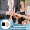Square Cardboard Paper Ring Gift Storage Boxes CON-TAC0001-17F-8