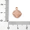 304 Stainless Steel Charms STAS-H165-22RG-3