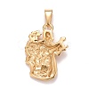 Ion Plating(IP) 304 Stainless Steel Pendants X-STAS-D165-14G-07-2
