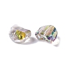 100Pcs Electroplate Glass Beads EGLA-P060-01A-HR02-2