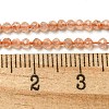 Natural Sunstone Beads Strands G-K182-2mm-13A-2