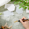 120Pcs 2 Style Transparent Acrylic Blank Place Cards AJEW-DC0001-28-3