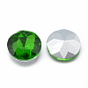 Pointed Back Glass Rhinestone Cabochons RGLA-T029-10mm-20-2
