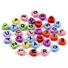 Opaque Acrylic Enamel Beads X-MACR-S273-37-1