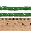 Opaque Glass Beads Strands GLAA-Z018-D22-4