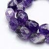 Natural Amethyst Beads Strands G-P322-45-3