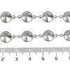 304 Stainless Steel Rhinestone Cup Chains CHS-K023-08A-P-3