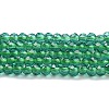 Transparent Glass Beads Strands GLAA-H021-03-17-2