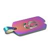 Ion Plating(IP) 304 Stainless Steel Pendants STAS-O127-A06-3
