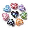 UV Plating Opaque Acrylic Beads AC-CBA8339-01B-1