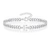 Letter 304 Stainless Steel Link Bracelets FS-WG7830E-29-1