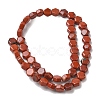 Natural Red Jasper Beads Strands G-G463-A12-8x9mm-3