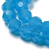 Imitation Jade Glass Beads Stands EGLA-A035-J6mm-D07-4