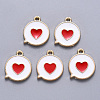 Alloy Enamel Pendants ENAM-S121-120A-2