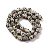 Natural Dalmatian Jasper Beads Strands G-G146-A24-01-3