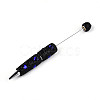 Heart Resin & Polymer Clay Pave Rhinestone Ball-Point Pen AJEW-T013-03M-2